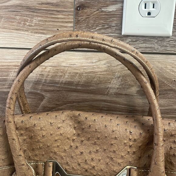 No Brand Large Satchel Purse, Chocolate Brown - Picture 13 of 13